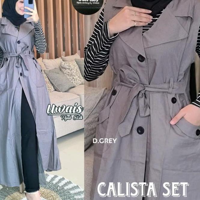 Long Outer Sygaret (Tanpa Inner) / Rompi Tanpa Lengan / Rompi Panjang