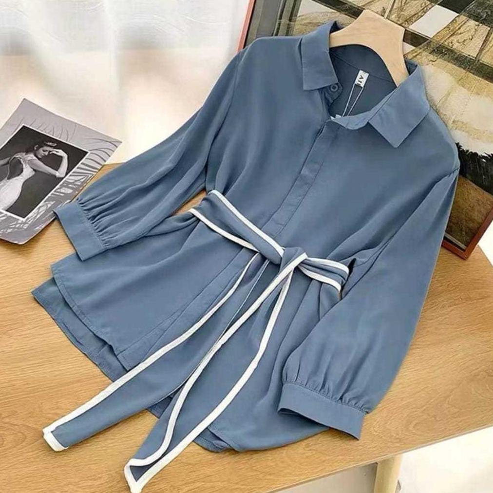 HOT DEALS ATASAN MUTIA BLOUSE SHIRT KEMEJA WANITA
