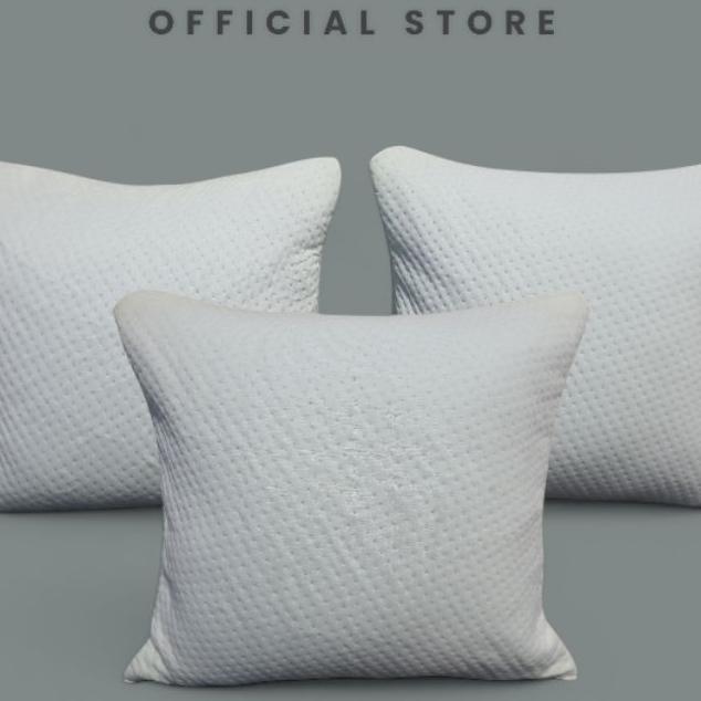 Paket Isi 2 & Isi 3 Bantal Sofa Bantal Kursi Ukuran 40X40Cm Busa Memoryfoam