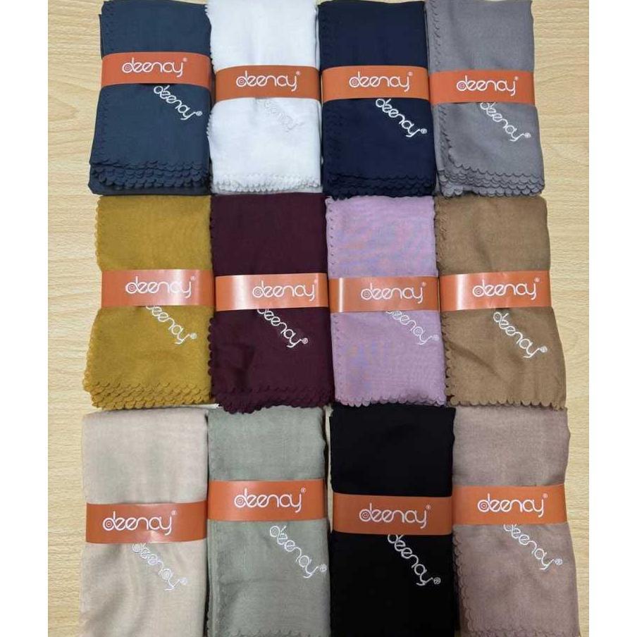Deenay | Hijab Kerudung Liza Polos Original