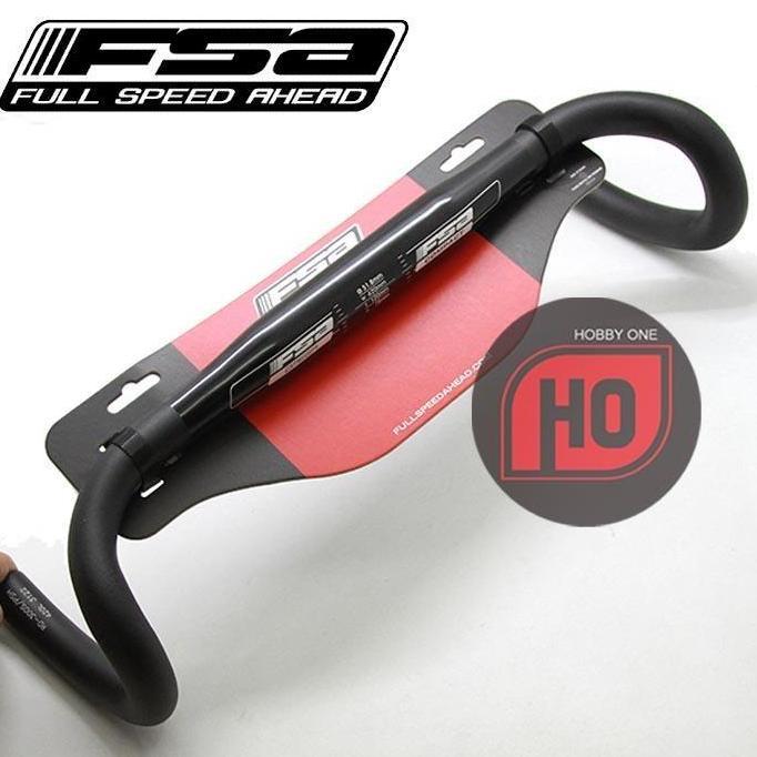 FSA OMEGA COMPACT ROAD BLACK Handlebar Dropbar