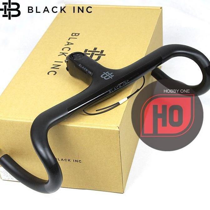 BLACK INC Integrated Bar Stem UD Matte Carbon Handlebar Dropbar
