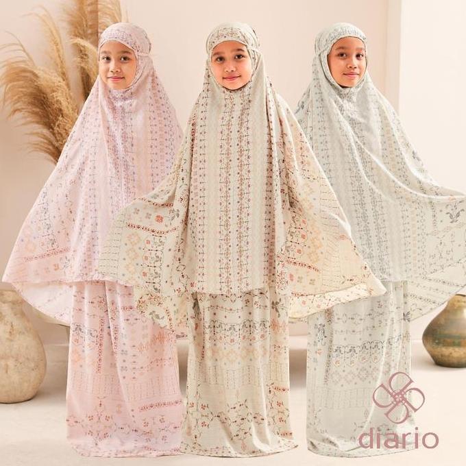 Diario X Dwihanda - Mukena Chrie Kids Free Sejadah Travel