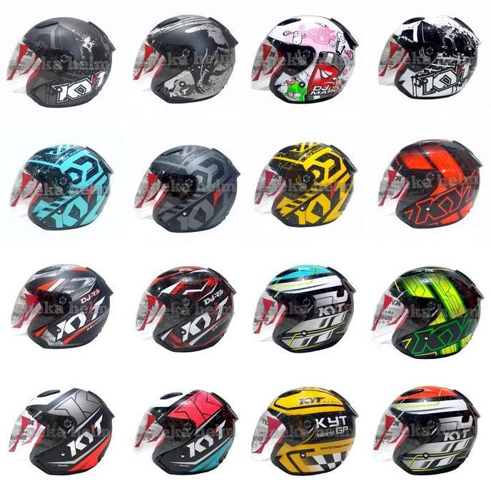 HELM KYT DJ MARU MOTIF | HELM HALF FACE