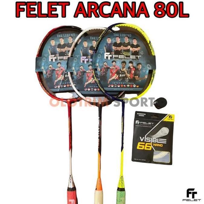 Termurah Raket Badminton Felet Arcana 80L 80S 90 80 L S Original