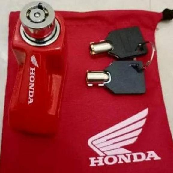 Gembok Cakram AHM HONDA Original - Kunci Gembok Cakram AHM HONDA