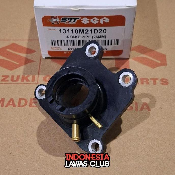 Manipol Intake Pipe Satria 2Tak Satria Lumba Satria Hiu Sgp