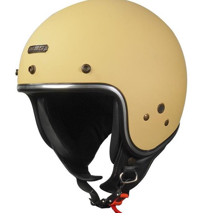 NJS NR80's Solid List Chrome Varian2 - Helm Retro | Helm NJS | NJS Retro | Retro | NJS NR80S | NR80S