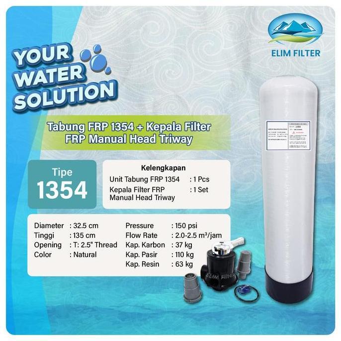 Tabung Filter Air FRP 1354