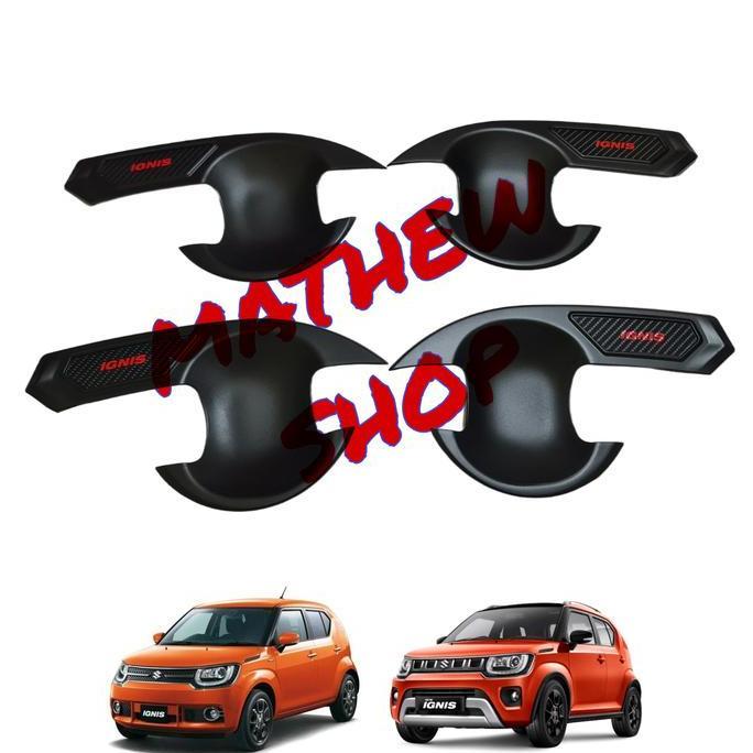 Outer Handle Cover Suzuki Ignis Hitam / Mangkok Cover Pintu Suzuki Ignis Hitam