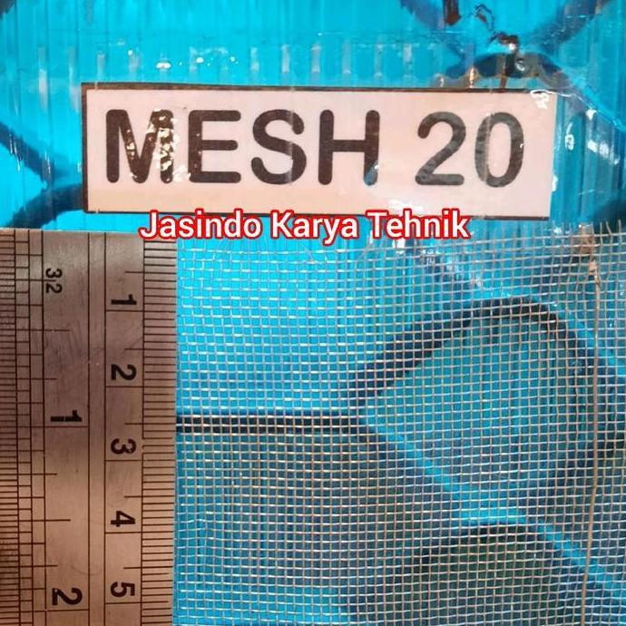 WIREMESH MESH 20 LEBAR 130CM STAINLESS SS304 / KAWAT NYAMUK SUS 304 MESH 20 METERAN FOR SALE
