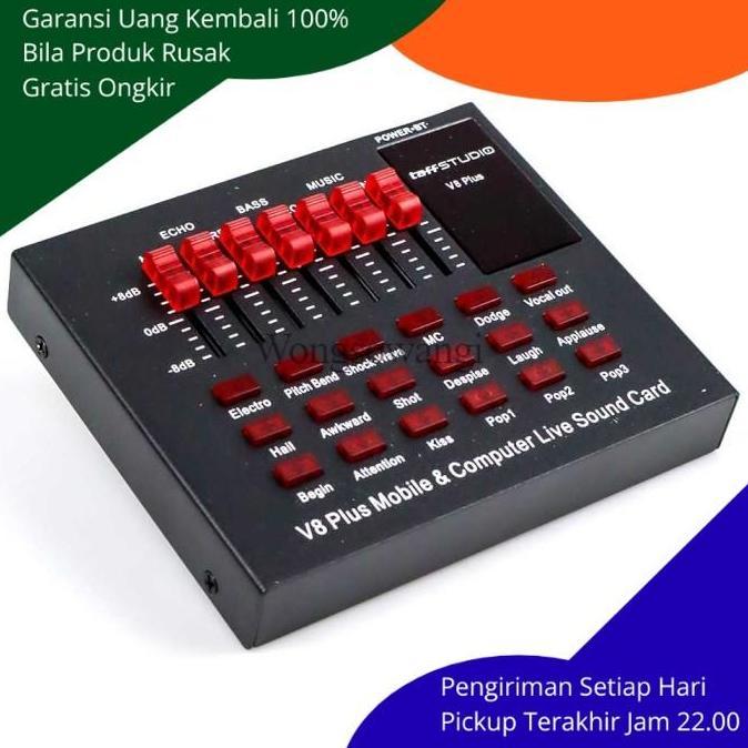Ori TaffSTUDIO v8 plus original soundcard hape mini mixer