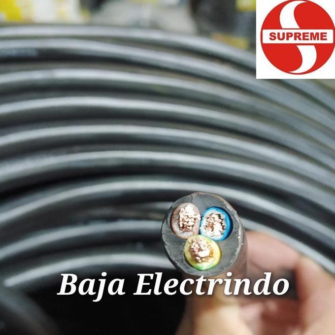 SUPREME Kabel Serabut NYYHY 3x10mm SUPREME per meter NYYHY 3x10 mm SUPREME