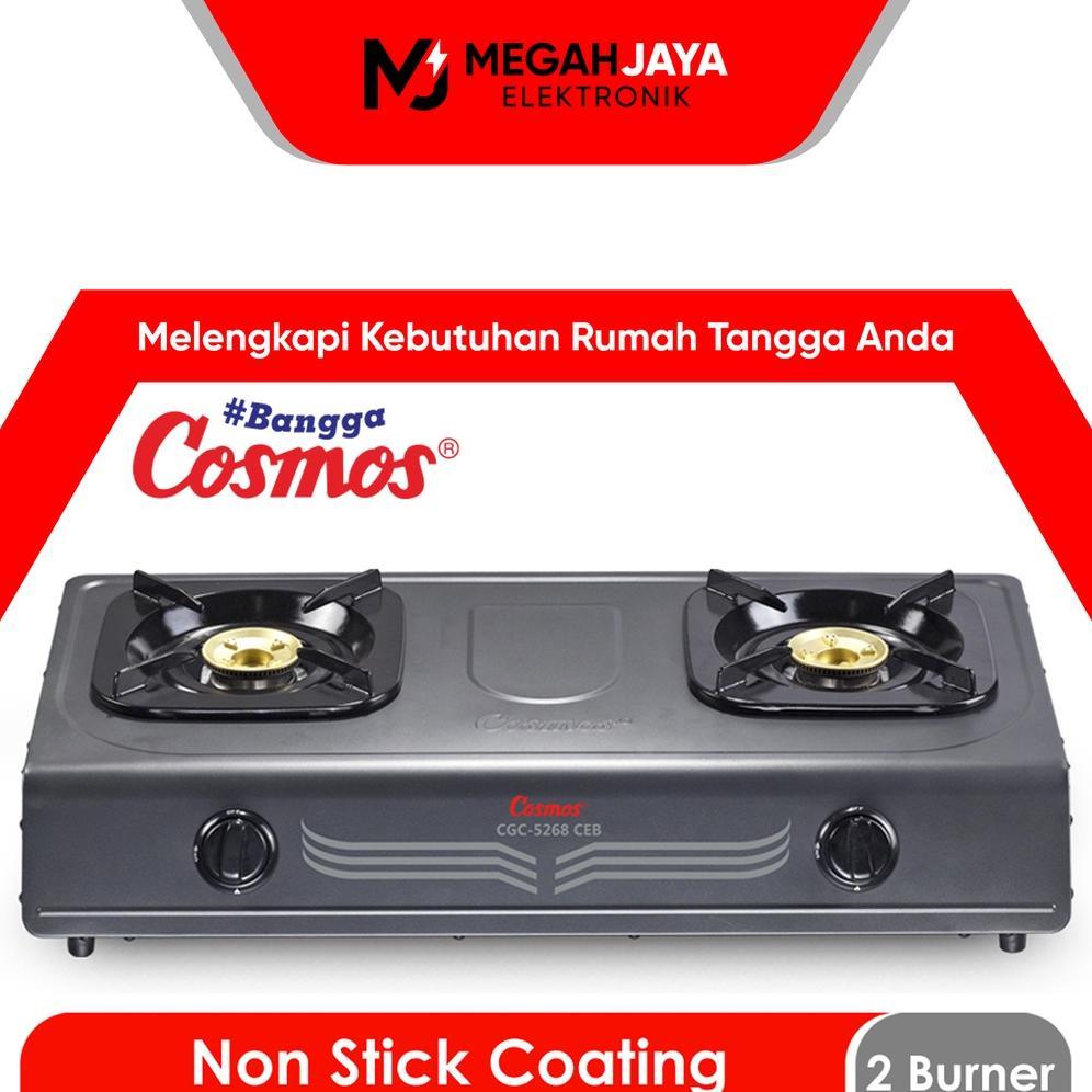 Jamin Murah [Cod Ready] Cosmos Kompor Cgc5268 / Cgc 5268 / Cgc-5268 (2 Tungku) Garansi Resmi Buruan 