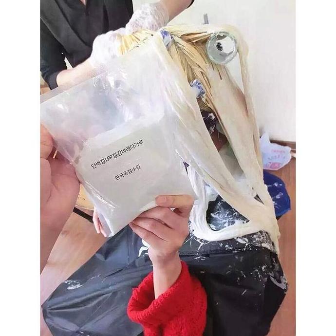 100g Professional Bleaching Powder Bleaching Rambut Korea + Developer 100ml Bleaching Rambut