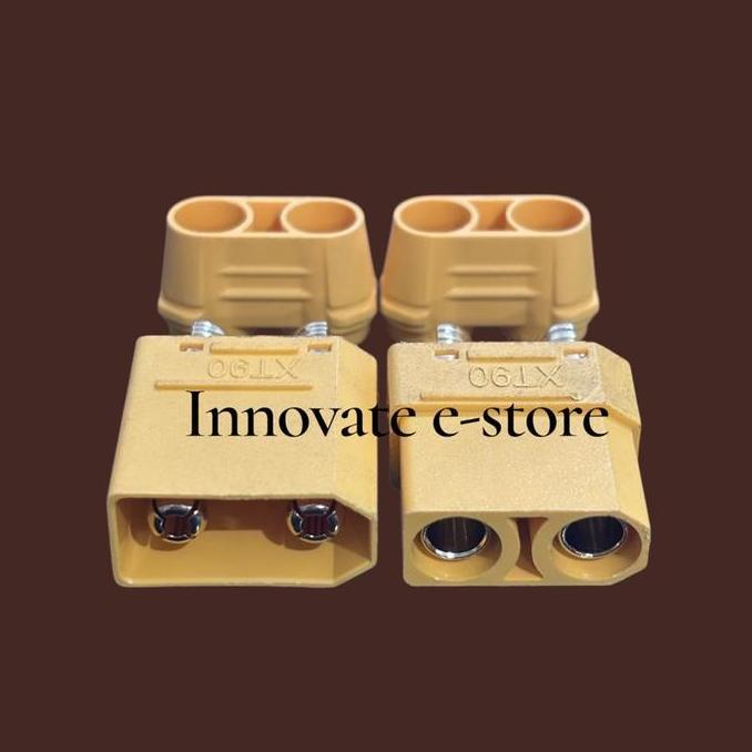 TERBARU - Connector Soket XT90 XT-90 Male Female 1 Pasang Kondisi Baru