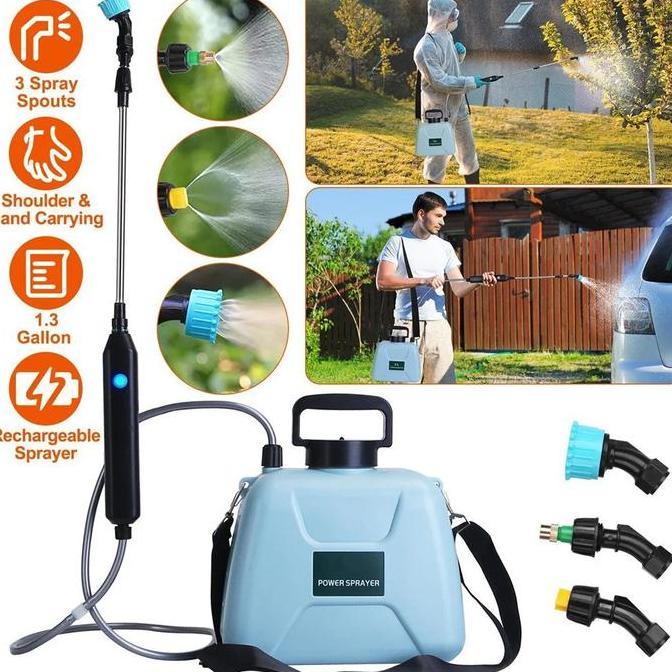 Semprotan Tanaman Sprayer Elektrik Desinfektan Hama Kebun Taman