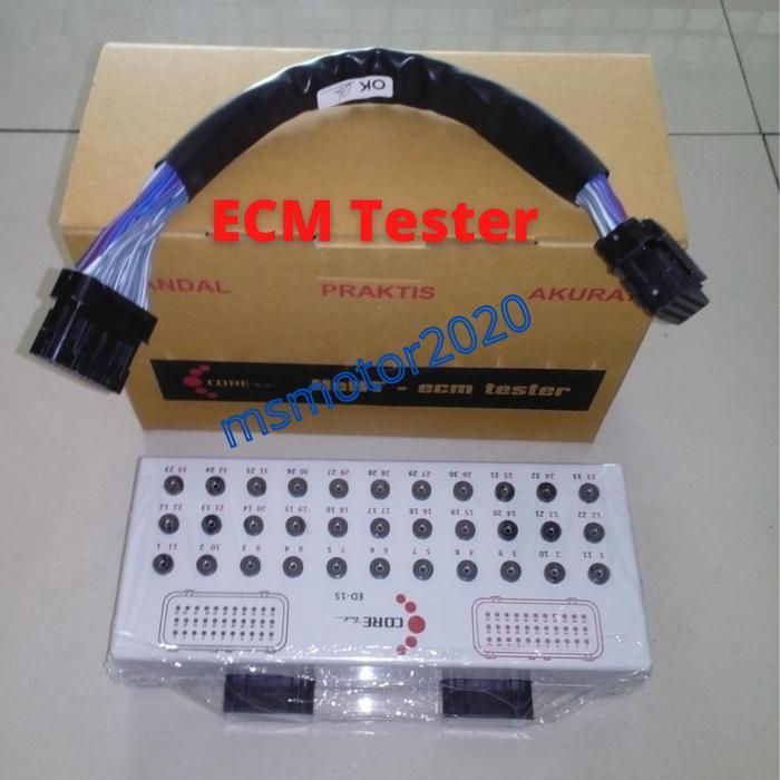 ALAT PERIKSA SCANNER BENGKEL ECM/ECU/CDI TESTER MOTOR INJEKSI HONDA ORIGINAL DAN TERPERCAYA