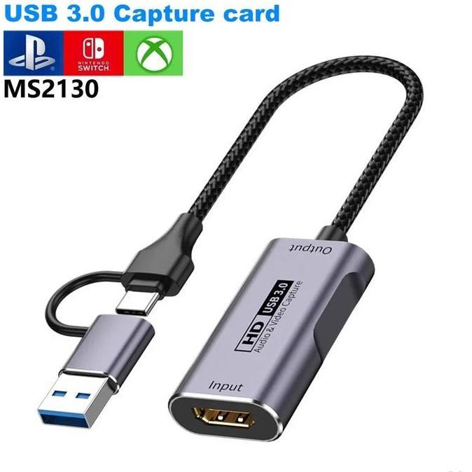 NEW Video capture hdmi usb 3.0 60fps dual usb - C36