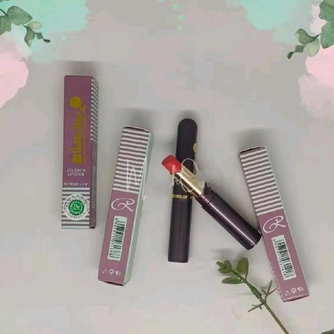 Lbios - Violetine Ruby Colorfix Lipstick - Lipstick Valentine Ruby Lipstik Bibir Waterproof Lasting 