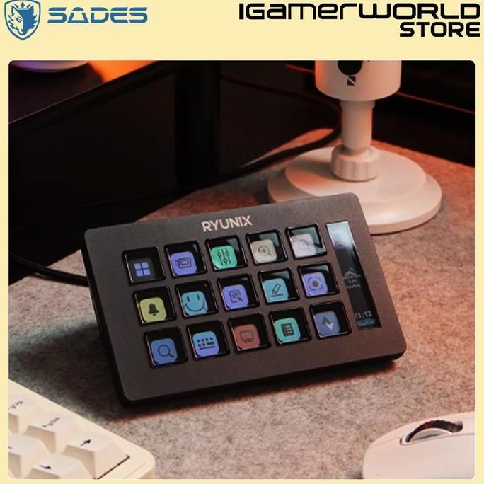 NEW Ryunix XD-100 / XD100 Stream Deck LCD Keys Control Pad