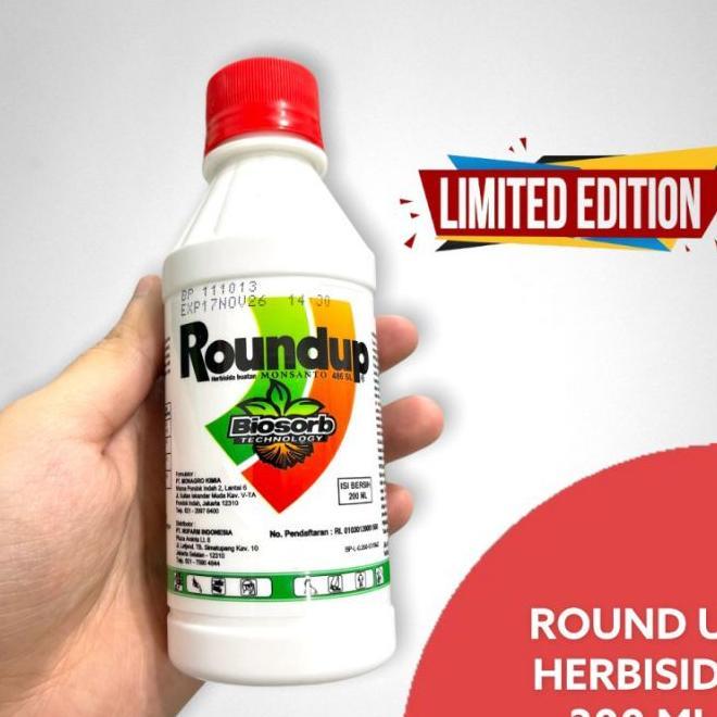Roundup Pembasmi Rumput Liar Cairan Herbisida 200Ml Original