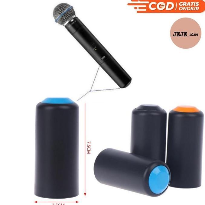 LEXSA Cover Penutup Tutup Cup Kap Baterai Microphone Mic Shure Pgx2 Sm58 Pg28 Pgx24 Slx24 Beta58a Hi