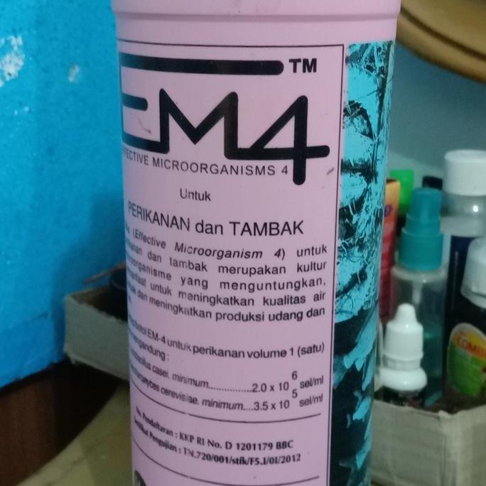 PROBIOTIK CAIR EM4 PERIKANAN DAN TAMBAK