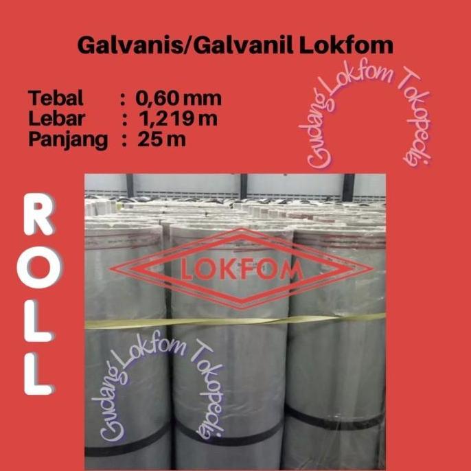 '' SENG GALVANIS GALVANIL BJLS LOKFOM 0,60 MM (ROLL) *
