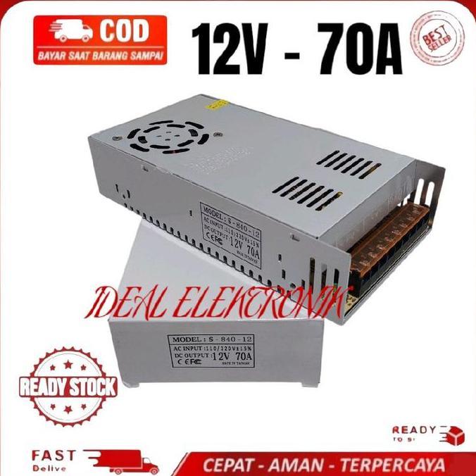 Power Supply Switching 12V 70A