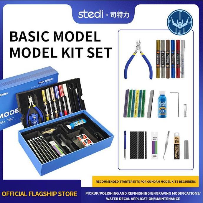 STEDI Basic Set Tools untuk Pemula Set 2 - Tools Gunpla Mokit
