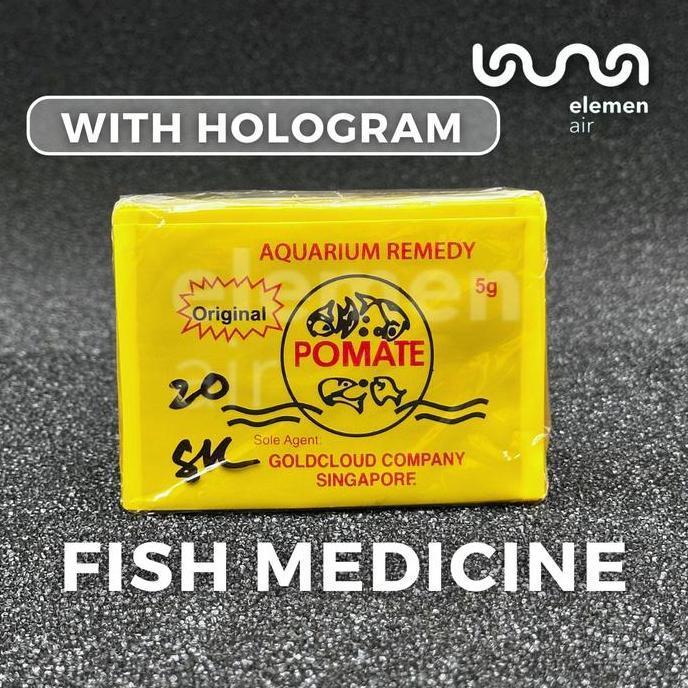 POMATE OBAT IKAN OBAT JAMUR IKAN HIAS POMATE SINGAPURA ORIGINAL OBAT VITAMIN IKAN HIAS POMATE SINGAP
