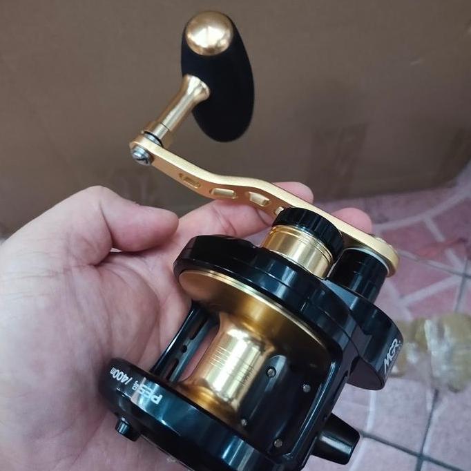 reel maguro deep x ns 600 np ratio kecil overhead