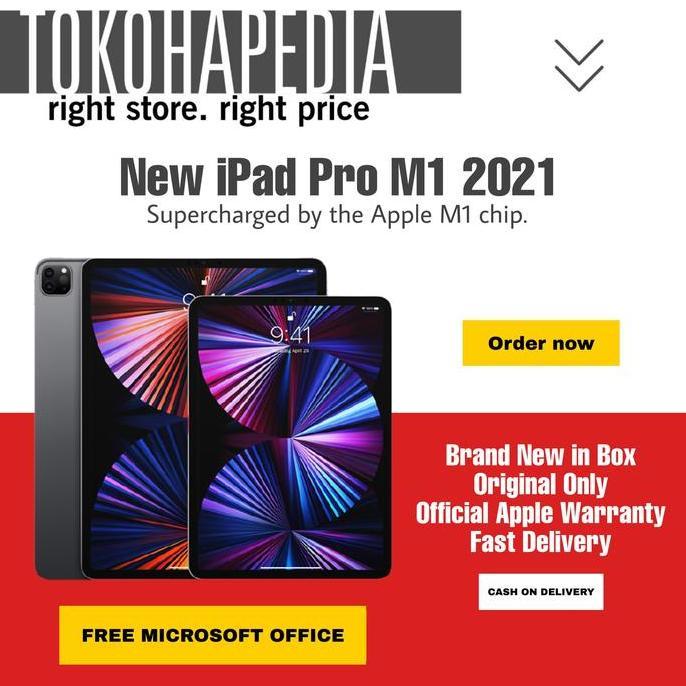 Apple iPad Pro M1 Chip 11" 2021 128GB / 256GB / 512GB / 1TB / 2TB - 3ee9