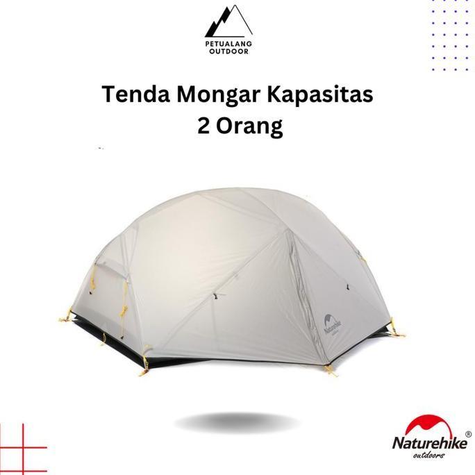 FYP NATUREHIKE TENDA HIKING MONGAR NH17T007-M/ NH19M002-J TENDA ULTRALIGHT 2 ORANG *