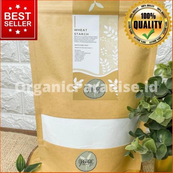 Yuks- Tepung Gandum 1 Kg / Tepung Pati Gandum / Wheat Starch 1 Kg Import Organic Paradise