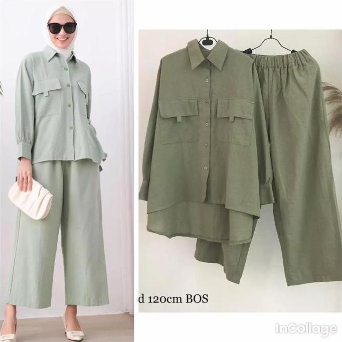 SETELAN LINEN JUMBO PREMIUM ONE SET SETELAN KATUN LINEN IMPORT SETELAN
