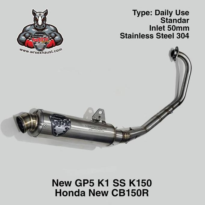 Knalpot WRX New GP5 SS R150 New CB150R
