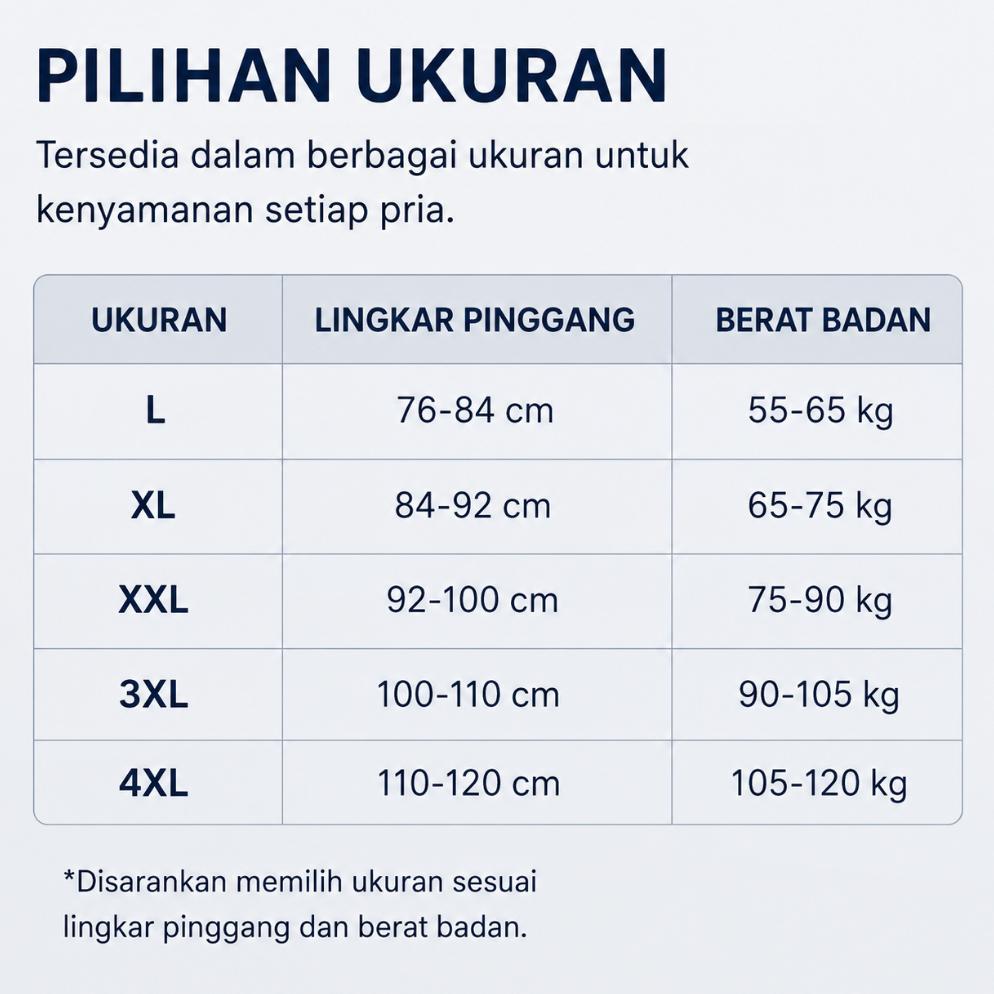 hot [8pcs] best seller cd pria motif seamless/boxer cowok remaja bahan halus dan dingin cd/nyaman di