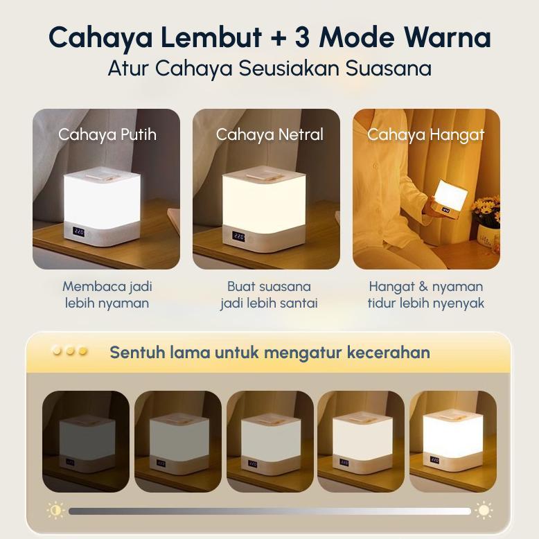 OFFICIAL MIMOON Lampu Tidur Bayi Lampu Tidur Tanpa Di Colok Lampu Tidur Anak Lampu Tidur Kamar  Colo
