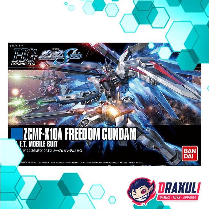 BANDAI Plamo HG ZGMF-X10A Freedom Gundam