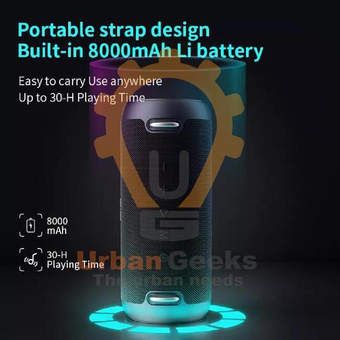 Promo Speaker Mifa A90 Bluetooth Speaker 60W Stereo Ipx8 Wireless Portable Cod