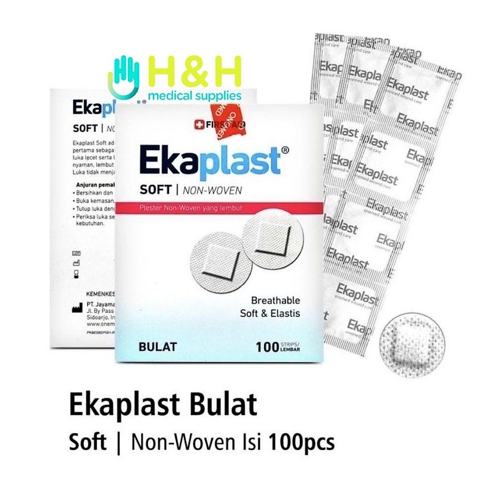 Ekaplast SOFT BULAT / Plester Non Woven / Handsaplat / Ekaplast Bulat