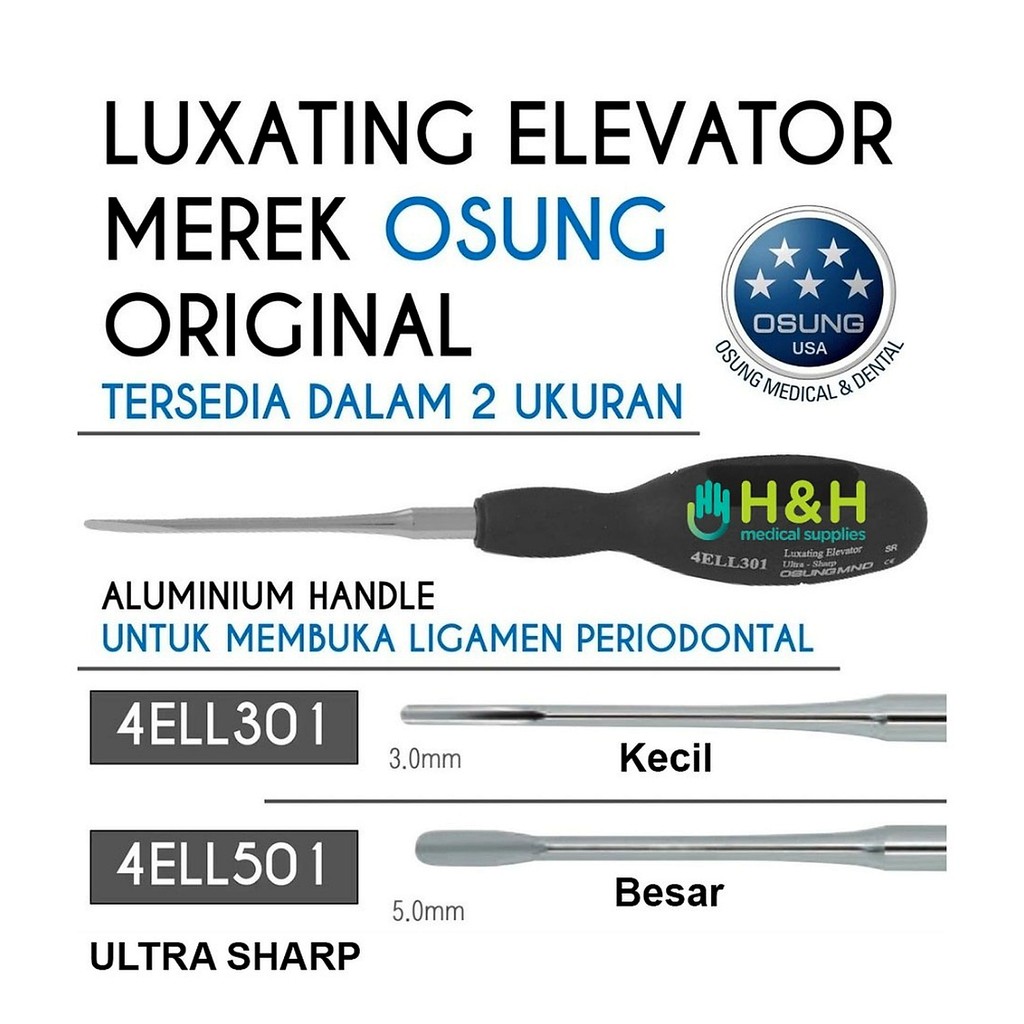 Luxating Elevator OSUNG / Bein Ekstraksi Gigi OSUNG
