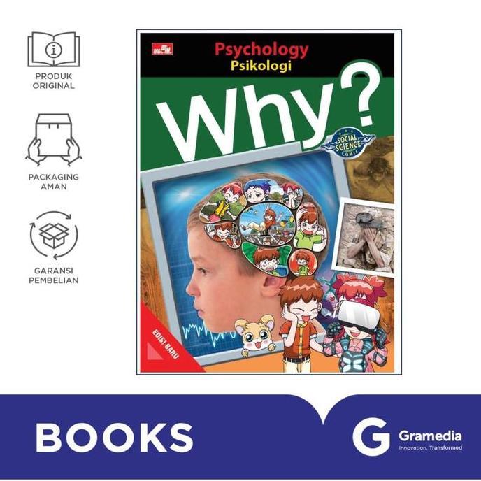 Gramedia Buku Sains Why? Psychology - Psikologi (Edisi Baru) ( Cho Yeongseon )