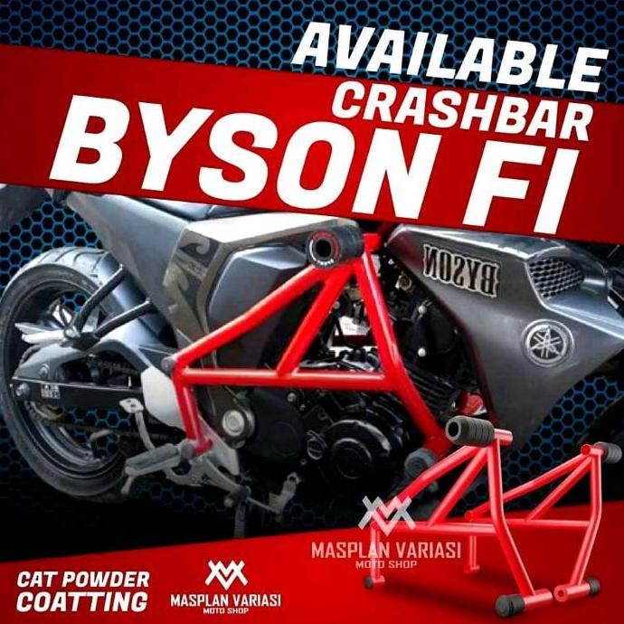 Crashbar Tubular Yamaha Byson Fi Plus Jalu