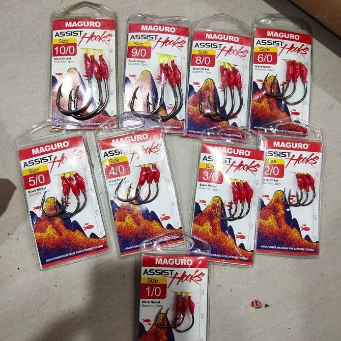 pancing kail maguro assist jigging hook