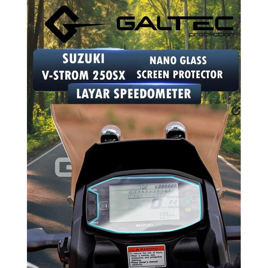 Promo Galtec Protection SUZUKI V-STROM 250SX NANO Glass Screen Protector AntiGores Layar Speedometer