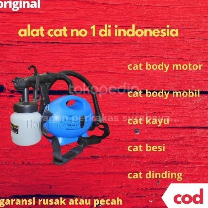 Kompresor Mini Listrik Untuk Cat Motor Mobil Kayu Besi Dinding Terbaru 