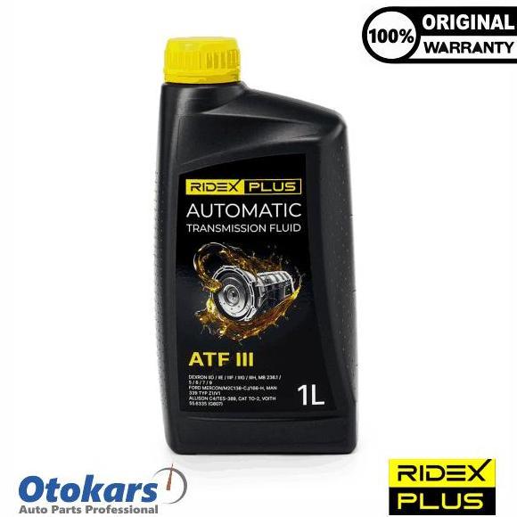 OLI TRANSMISI MATIC, OLI GIGI, ATF III BMW | RIDEX PLUS 3069A0012P OOS27